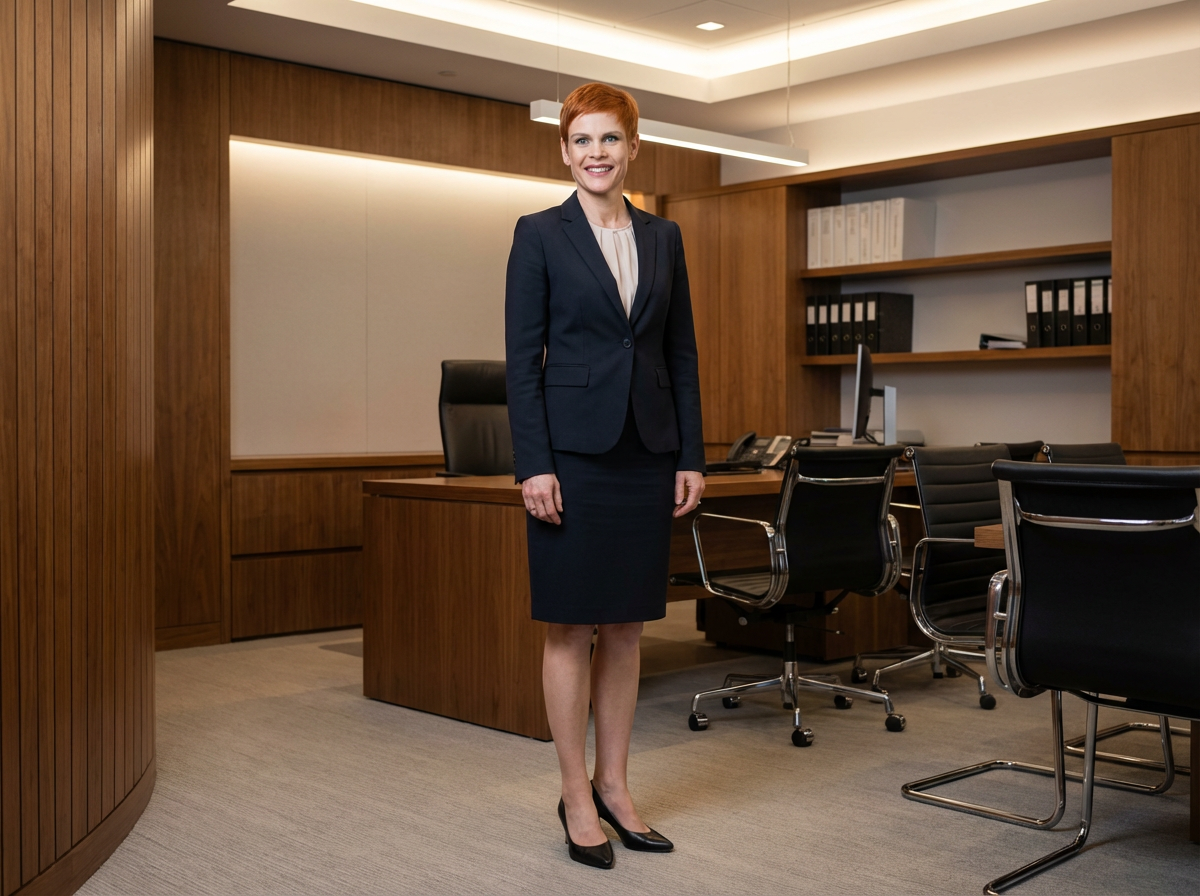 Business Kostüm Marine